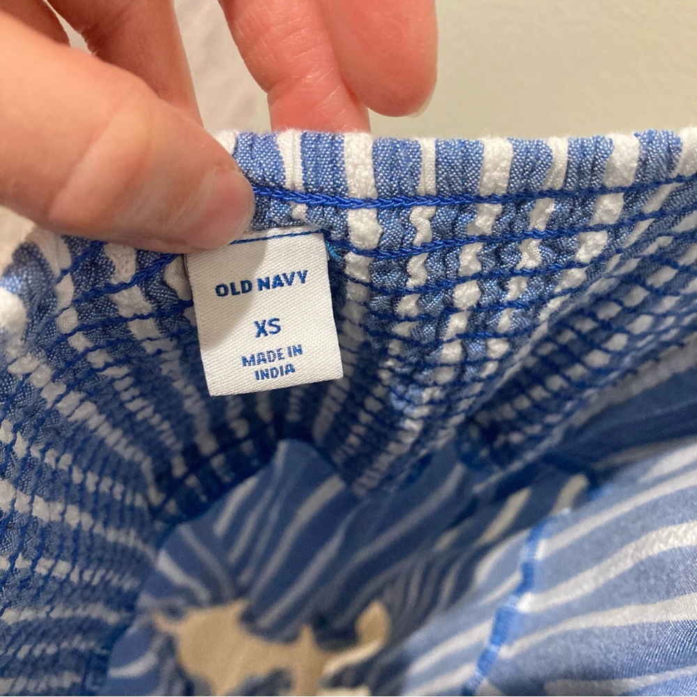 Old Navy striped blue and white sundress - Picture 5 of 7